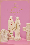 VELA DECORATIVA VIRGEN TAMAÑO GRANDE