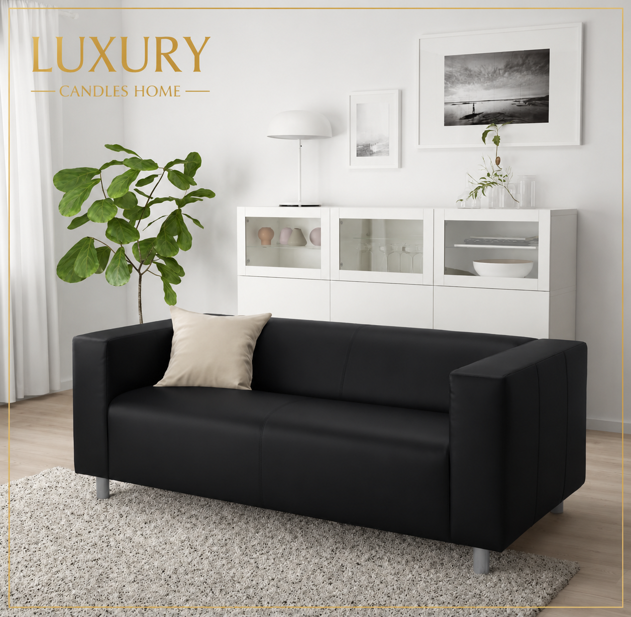 SOFA EN PIEL KLIPPAN