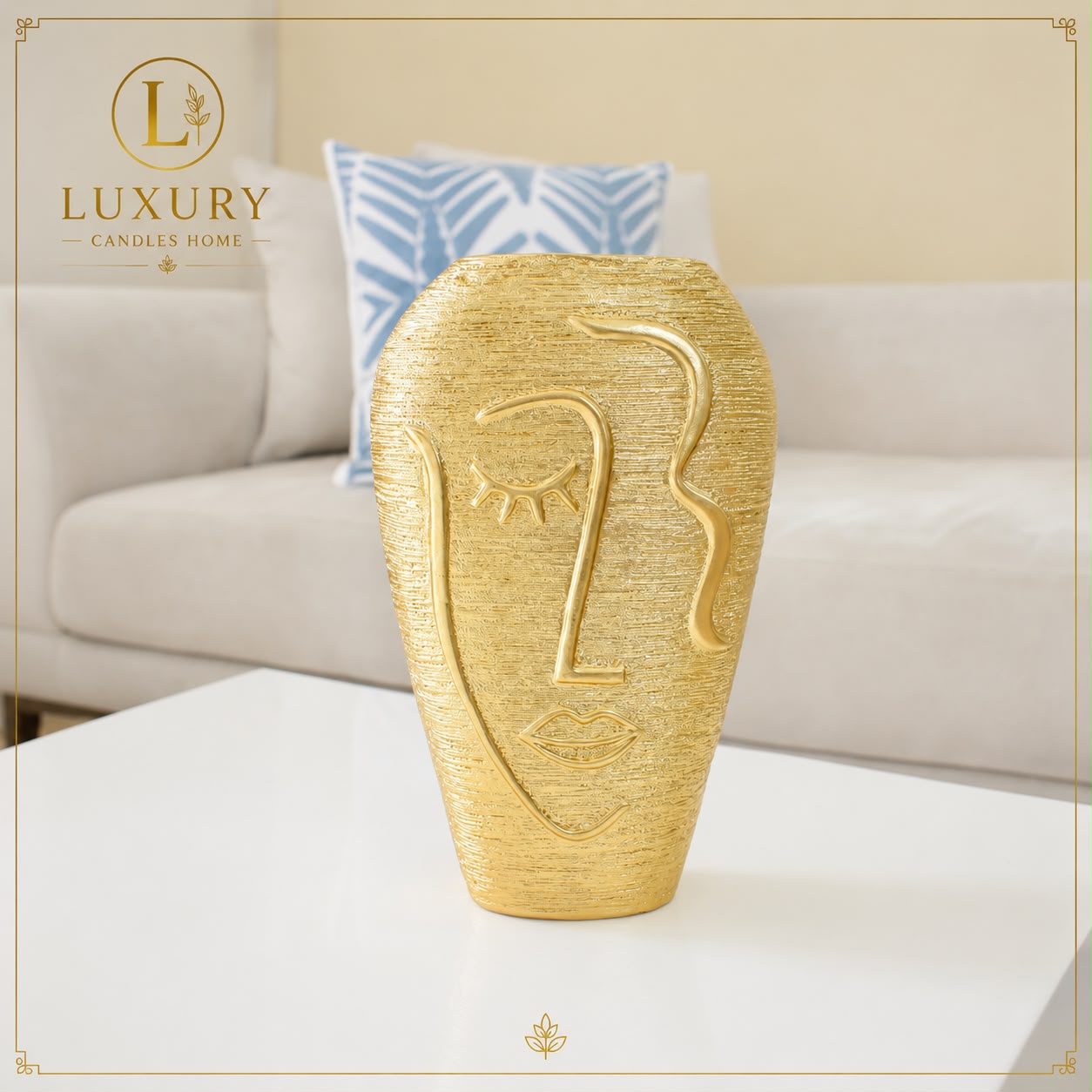 JARRÓN 27*18 CM LUXURY
