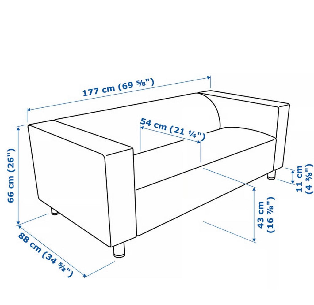 SOFA EN PIEL KLIPPAN
