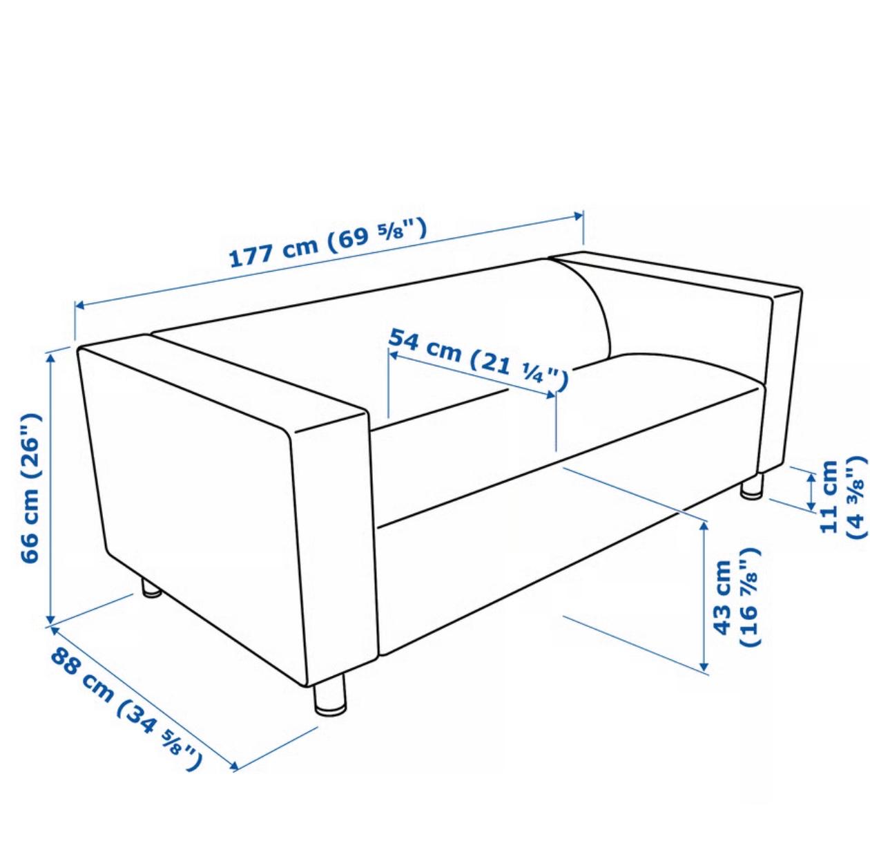 SOFA EN PIEL KLIPPAN