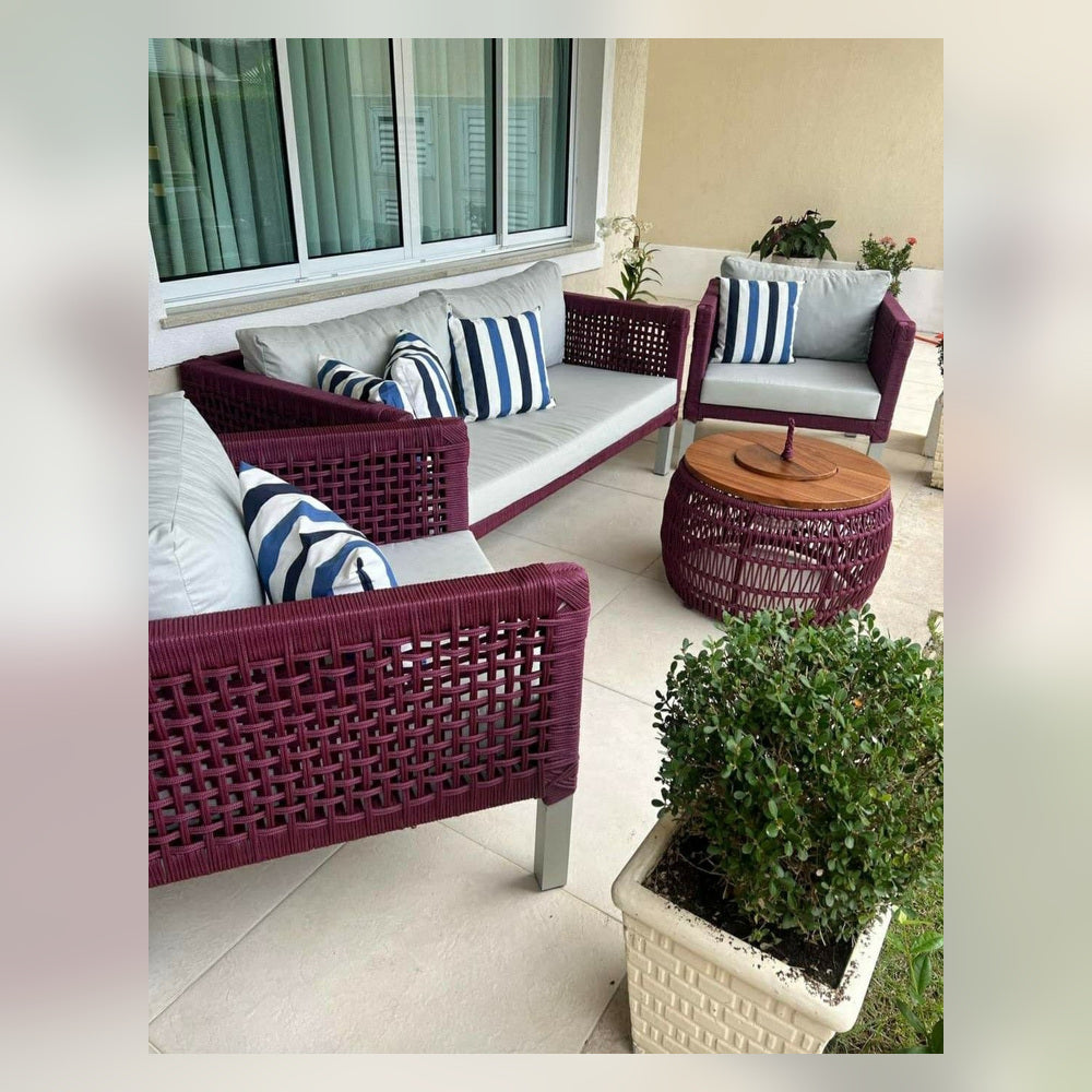 Sofá de Exterior Luxury Riviera – Diseño Artesanal y Premium