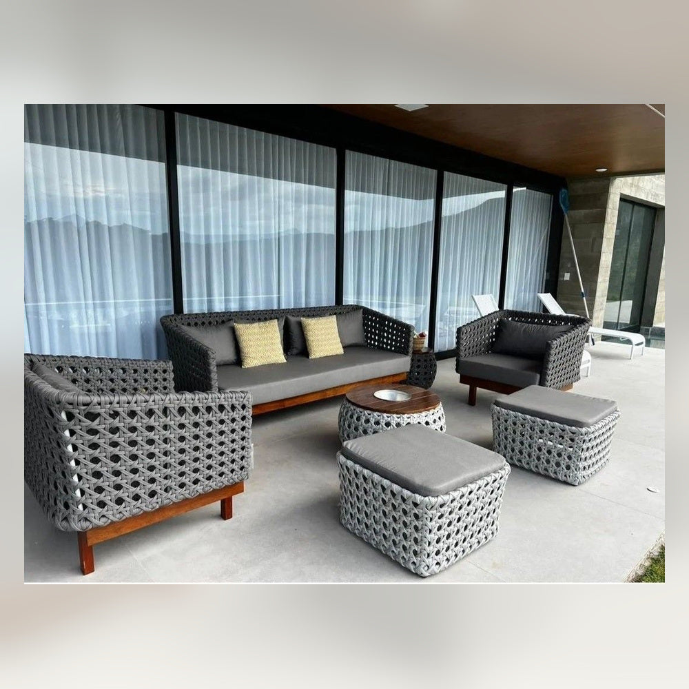 Sofá de Exterior Luxury Riviera – Diseño Artesanal y Premium
